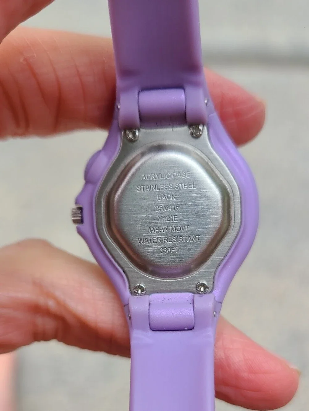 Armitron Lavender Resin Sport Watch